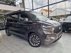 Ford Transit Custom CAMPER TITANIUM L2 170PK AWD AUTOMAAT NI, Auto's, 4 deurs, Stof, 4 cilinders, Parkeersensor