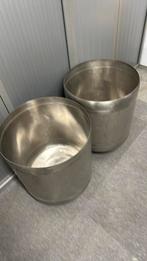 Inox vat  100l, Ophalen