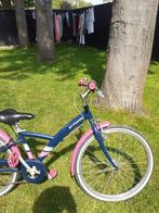 Meisjes fiets blauw/roze  24 inch, Vélos & Vélomoteurs, Vélos | Vélos pour enfant, Utilisé, Enlèvement ou Envoi