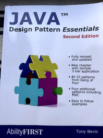 Java Design Pattern Essentials handboek beschikbaar voor biedingen