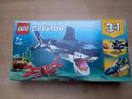 Lego 31088 onderwaterwezens, Kinderen en Baby's, Speelgoed | Duplo en Lego, Complete set, Ophalen of Verzenden, Lego, Zo goed als nieuw