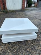 Bonjour je vends une tablet de couleur blanc, Huis en Inrichting, Tafels | Salontafels, Ophalen, Zo goed als nieuw