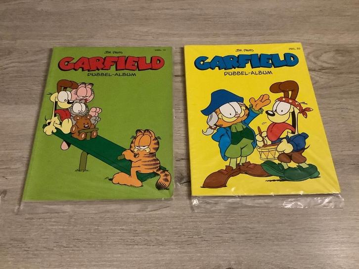 Garfield verschillende dubbrl strips, Boeken, Stripverhalen, Zo goed als nieuw, Meerdere stripboeken, Ophalen of Verzenden