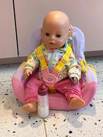Babyborn Autozitje én papfles in perfecte staat!, Kinderen en Baby's, Ophalen of Verzenden, Zo goed als nieuw, Babypop