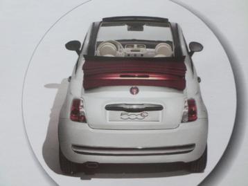 Brochure de la Fiat 500 C Cabrio 2009