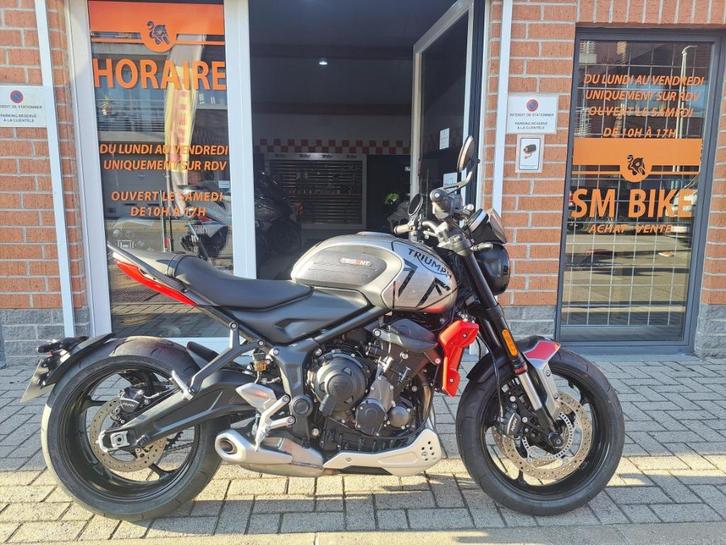 TRIUMPH TRIDENT 660 VAN 01/2022 MET 11.900 KM!, Motoren, Motoren | Triumph, Bedrijf, Naked bike, meer dan 35 kW, 3 cilinders, Motorrijbewijs A