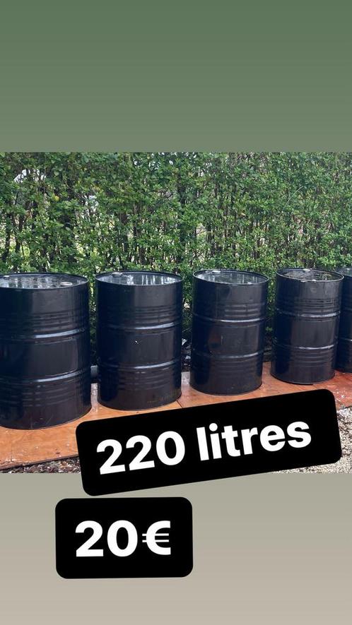 Vat was vat metaal/stalen vat 50,60 100 200 220l..., Tuin en Terras, Regentonnen, Zo goed als nieuw, Metaal, 150 liter of meer
