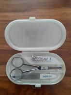 Manicuresetje baby- nagelschaar, nagelknipper, vijl BEBEJOU, Ophalen of Verzenden, Gebruikt