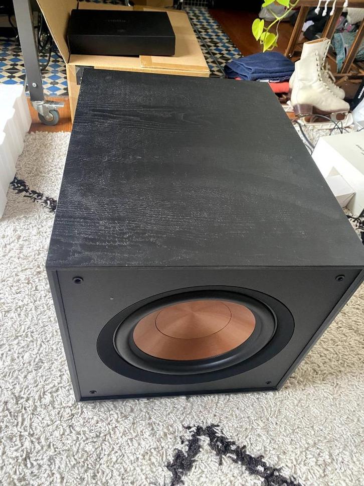 Klipsch R-101SW Active Subwoofer (neuf), Audio, Tv en Foto, Luidsprekerboxen, Zo goed als nieuw, Subwoofer, 120 watt of meer, Overige merken