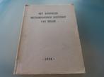 Het Koninklijk Meteorologisch Instituut van België 1954, Boeken, Wetenschap, Gelezen, Natuurwetenschap, Ophalen of Verzenden, KMI