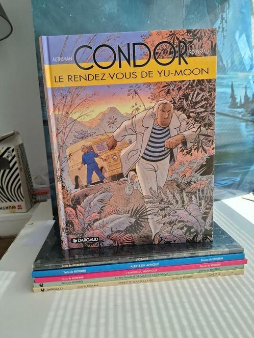 CONDOR TOMES 1 à 6 SERIE COMPLETE ROUSSEAU TBE EO, Boeken, Stripverhalen, Zo goed als nieuw, Complete serie of reeks, Ophalen of Verzenden