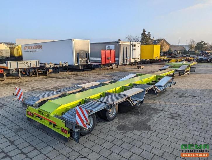 Other RECKER SAHN TIEFLADER SPEZIAL  Dieplader - 3-StuurAsse, Auto's, Vrachtwagens, ABS, Aanhangers en Opleggers