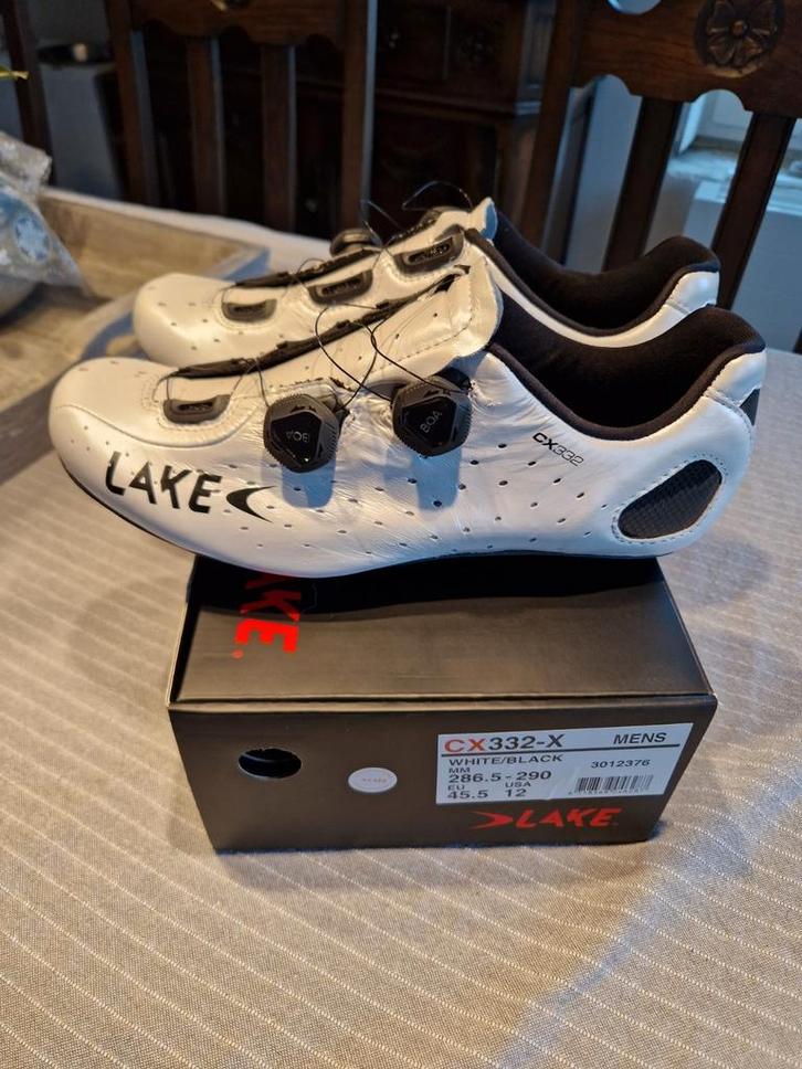 Lake CX332-X maat 45,5, Fietsen en Brommers, Fietsaccessoires | Fietskleding, Zo goed als nieuw, Heren, Schoenen, Ophalen