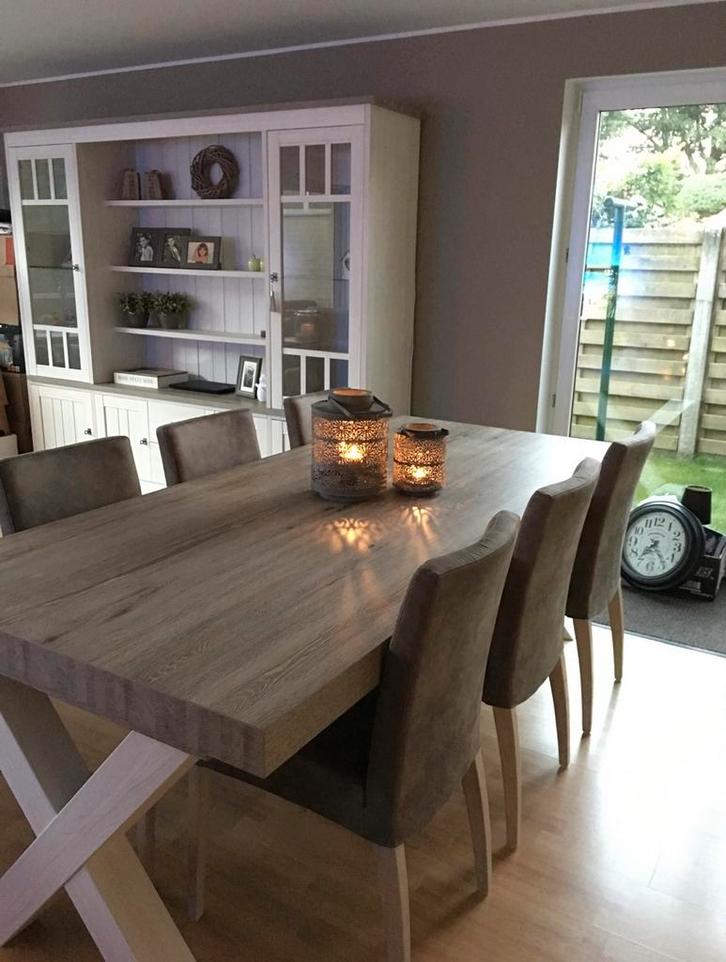 Complete eetkamer York, Huis en Inrichting, Complete eetkamers, Zo goed als nieuw, Ophalen