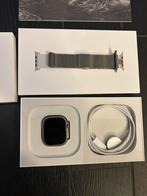 Apple Watch Ultra 2 49mm Titanium Garantie facture, Handtassen en Accessoires, Smartwatches, Ophalen, Apple Watch, IOS, Zo goed als nieuw