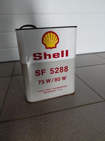 bidon d'huile Shell ( vintage ), Enlèvement, Utilisé, Emballage