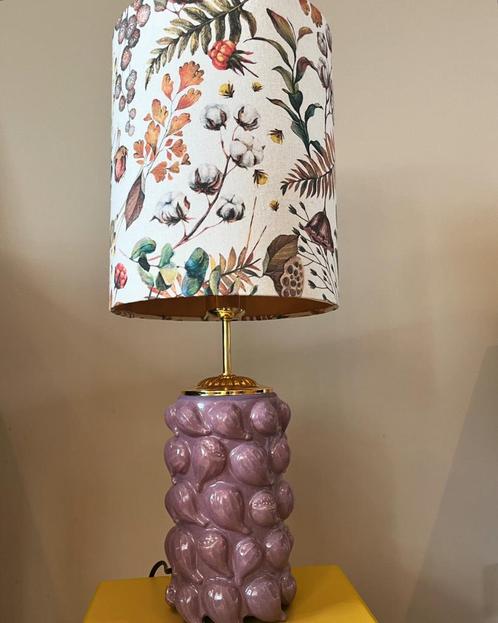 Vaaslamp van fruitvaas, Maison & Meubles, Lampes | Lampes de table, Neuf, 50 à 75 cm, Enlèvement ou Envoi