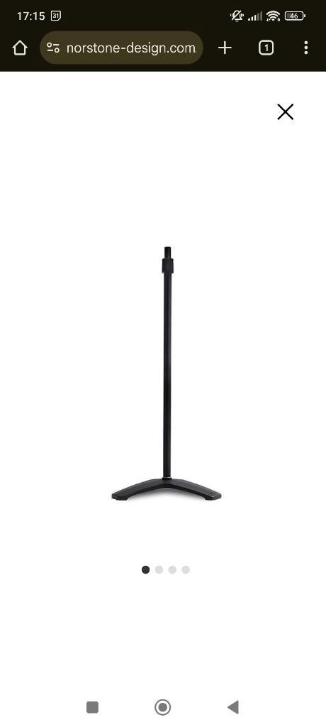 Pieds d'enceintes Norstone Finn Edge, TV, Hi-fi & Vidéo, Enceintes, Comme neuf, Autres types, Moins de 60 watts, Autres marques