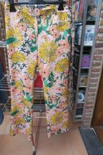 Broek nieuw bloemenprint Nathalie Vleeshouwer mt M, Kleding | Dames, Maat 38/40 (M), Nieuw, Ophalen of Verzenden, Lang