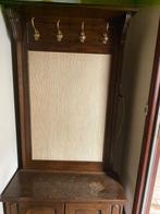 Bruine kast / kapstokmeubel – €10, Huis en Inrichting, Kasten | Overige, Ophalen, Gebruikt