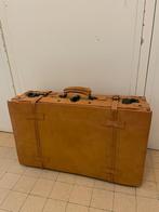 Set van 2 lederen reiskoffers, Handtassen en Accessoires, Koffers, Slot, 35 tot 45 cm, Leer, 60 tot 70 cm
