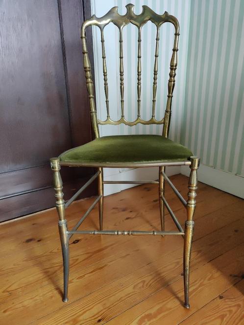 Chiavari stoel uit messing, Antiek en Kunst, Antiek | Meubels | Stoelen en Sofa's, Ophalen