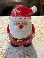 Pere Noel /bonbonnière en céramique brillante, Enlèvement, Neuf
