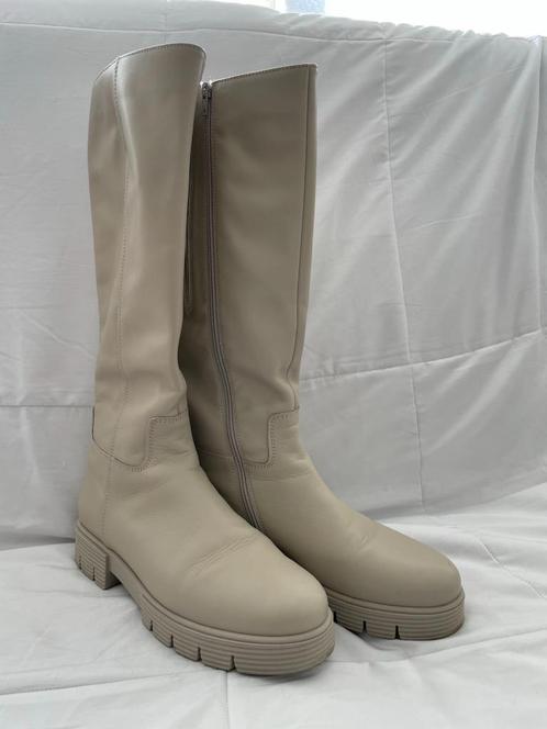 Laarzen Gabor - Mt 8,5 H / 42,5, Vêtements | Femmes, Chaussures, Comme neuf, Bottes hautes, Beige, Enlèvement ou Envoi