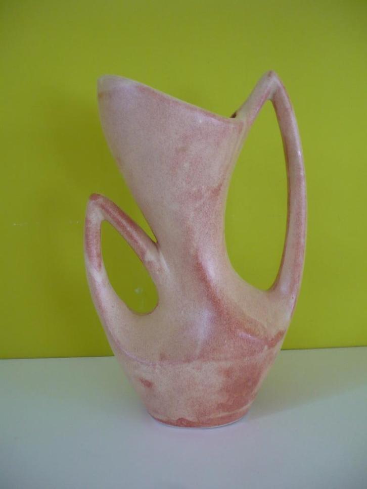 Knappe vintage vaas Bertoncello stijl ? Frans Vallauris ?, Antiek en Kunst, Antiek | Vazen, Ophalen of Verzenden