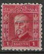 Tsjechoslowakije 1926-1928 - Yvert 220A - Masaryk (ST), Postzegels en Munten, Postzegels | Europa | Overig, Verzenden, Overige landen
