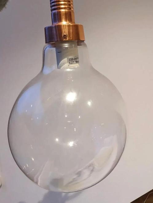 Deux lampes Maison du Monde, Huis en Inrichting, Lampen | Hanglampen, Zo goed als nieuw, 75 cm of meer, Glas, Ophalen