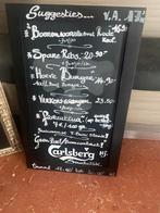 Carlsberg krijtbord, Ophalen, Zo goed als nieuw, Reclamebord, Plaat of Schild