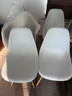 6 chaises, Maison & Meubles, Chaises, Enlèvement, Utilisé, Blanc, Cinq, Six Chaises ou plus