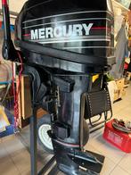 Buitenboordmotor Mercury 9.9 + brandstoftank QuickSilver 23L, Watersport en Boten, Ophalen of Verzenden, Zo goed als nieuw, Benzine