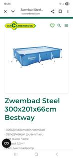 Zwembad, Tuin en Terras, Zwembaden, Ophalen, Zo goed als nieuw, Rechthoekig, Opzetzwembad
