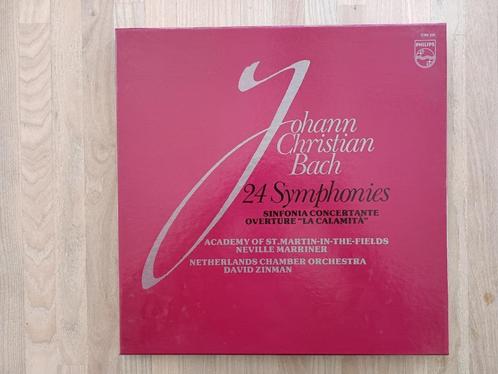 DAVID ZINMAN - JC BACH 24 symphonies, Cd's en Dvd's, Vinyl | Klassiek, Gebruikt, Ophalen of Verzenden