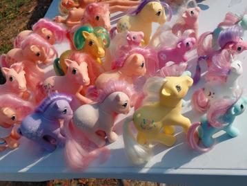 Lot van 20 G1 my little pony jaren '80 beschikbaar voor biedingen