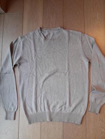pull Hackett ecru maat L, Enlèvement ou Envoi, Comme neuf, Taille 52/54 (L), Hackett