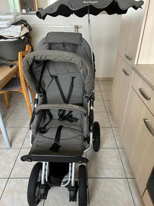 Prémaman Pericles babby en kinderwagen, Kinderen en Baby's, Buggy's, Gebruikt, Overige merken, Regenhoes, Verstelbare rugleuning