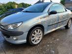 Peugeot 206CC 136cv/pk, Auto's, 4 cilinders, Cabriolet, Leder, Handgeschakeld