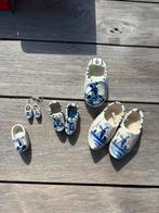 3 paar klompen en 2 losse klompen in Delfs porselein, Antiek en Kunst, Ophalen