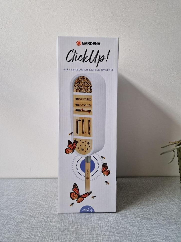 Gardena Clickup! Insectenhotel, Jardin & Terrasse, Décoration murale de jardin, Neuf, Enlèvement