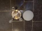 lamp,luster,spots, Ophalen of Verzenden, Gebruikt, Metaal of Aluminium, Plafondspot of Wandspot