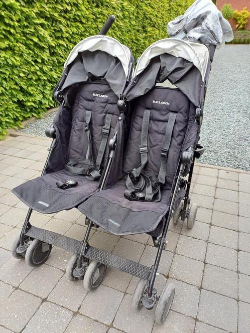 Dubbele buggy- tweeling, Kinderen en Baby's, Tweelingen en Meerlingen, Gebruikt, Kinderwagen of Buggy, Ophalen