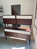 Vintage nachtkastjes + ladekast, Huis en Inrichting, Ophalen