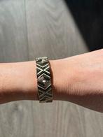 Armband Bijou Brigitte - Zwart/Goud/Ivoor - Met elastiek, Handtassen en Accessoires, Armbanden, Ophalen of Verzenden, Nieuw, Goud