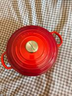 Le Creuset geëmailleerde gietijzeren pot, Huis en Inrichting, Ophalen of Verzenden, Zo goed als nieuw, Gietijzer