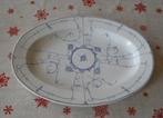 Plat ovale Auguste Mouzin et Compagnie - Wasmuel Quaregnon, Antiek en Kunst, Ophalen