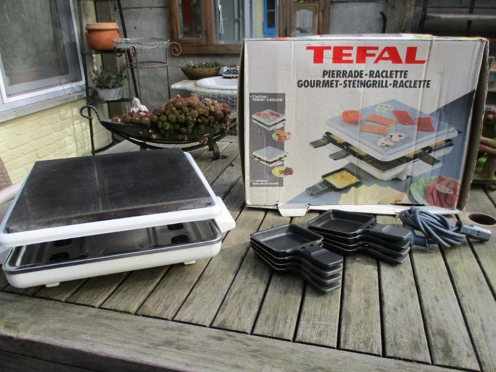 ② Tefal Steengrill Raclette — Appareils à gourmet