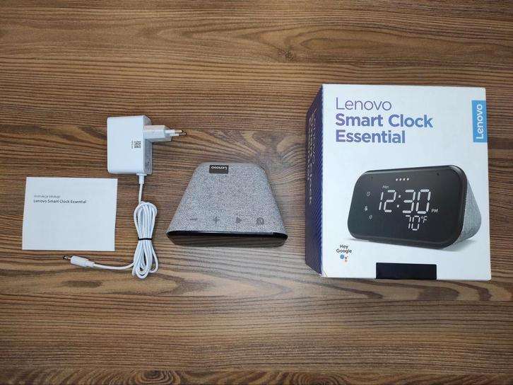 Lenovo Smart Clock Essential, Computers en Software, Interne voedingen, Zo goed als nieuw, Ophalen of Verzenden